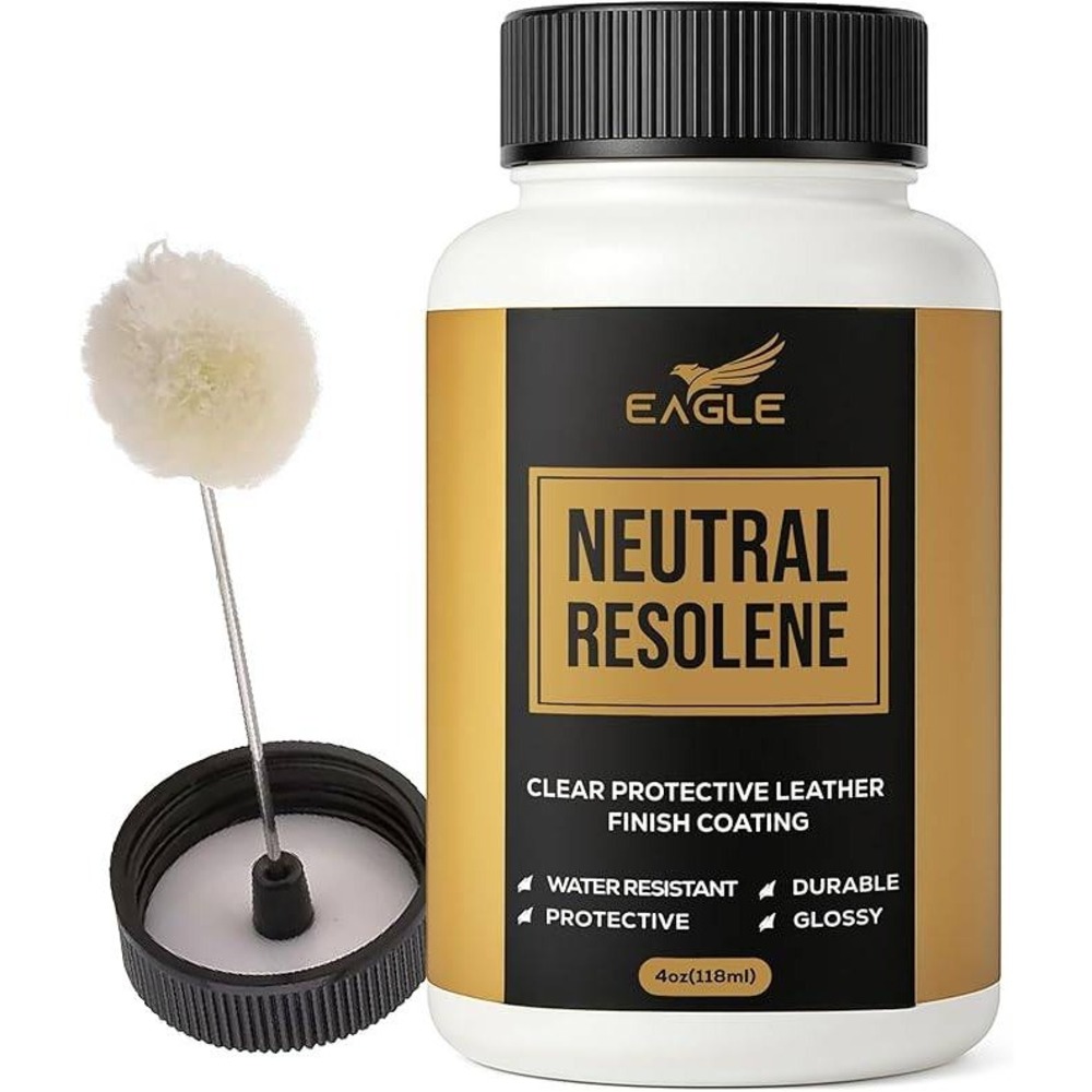Eagle Neutral Resolene with Applicator 4oz Water-Resistant Leather‎ Finish